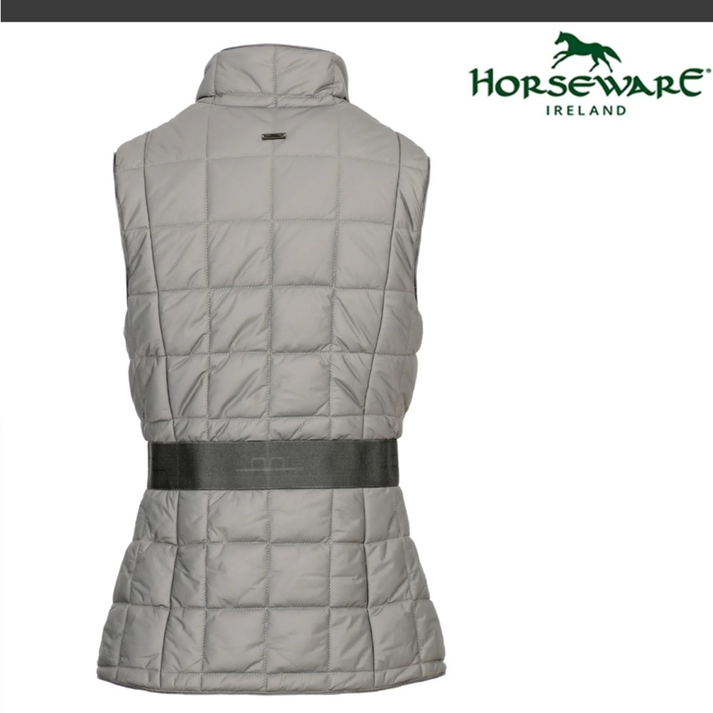 Horseware Ireland AA Platinum Women's Gray Vest S - Picture 3 of 10